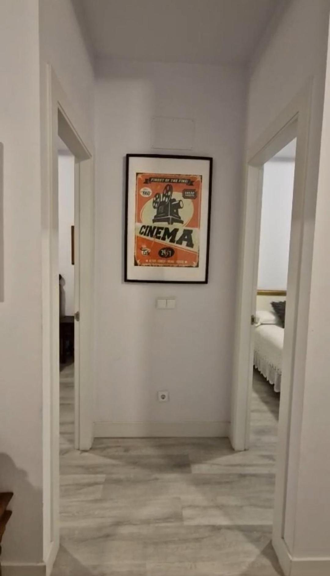Apartemen 82 m² dengan 2 kamar tidur dan 2 kamar mandi pribadi di Centro Gijon Bagian luar foto